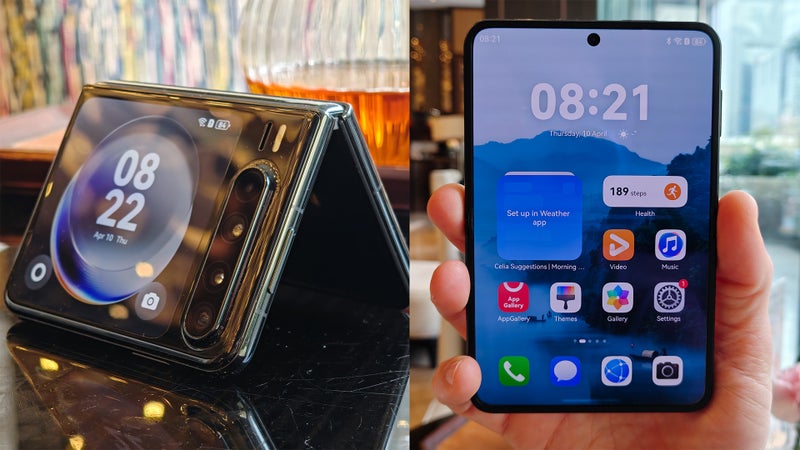 This tiny flip phone packs a big surprise – check it out against normal-sized phones