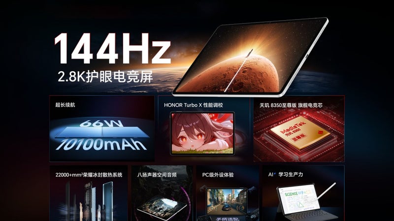 144Hz iPad competitor launches in China