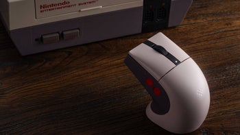 A fancy retro looking mouse.
