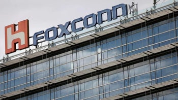 A Foxconn factory in India is seen in this picture.