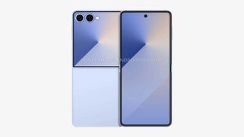 Leaked Samsung Galaxy Z Flip 7 render