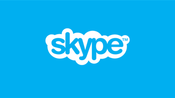 Skype logo.