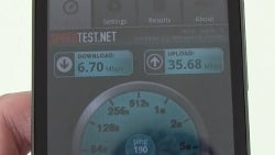 HTC ThunderBolt 4G LTE data speed tests
