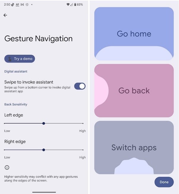 A Gesture navigation demo has been added for Pixel users to try in Android 16 Beta 4. | Image credit-PhoneArena - Yesterday's Beta release means that the launch of Android 16 is right around the corner