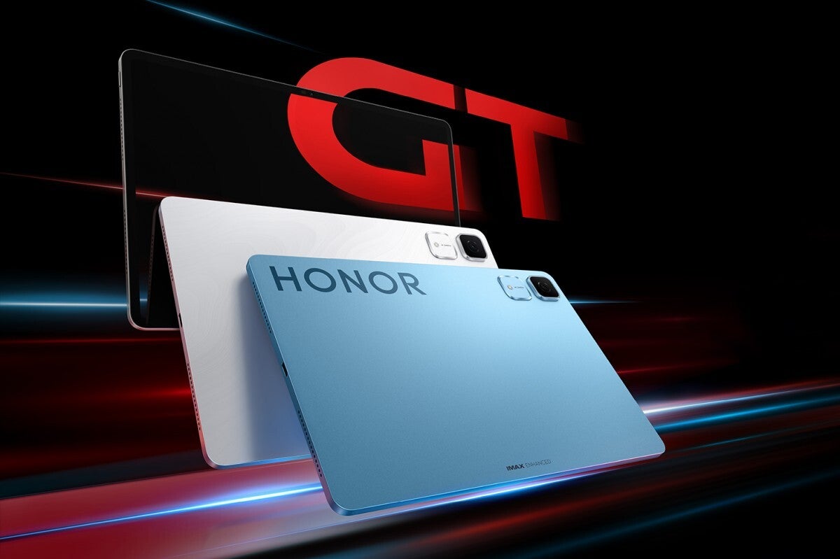 Honor Pad GT in blue and white