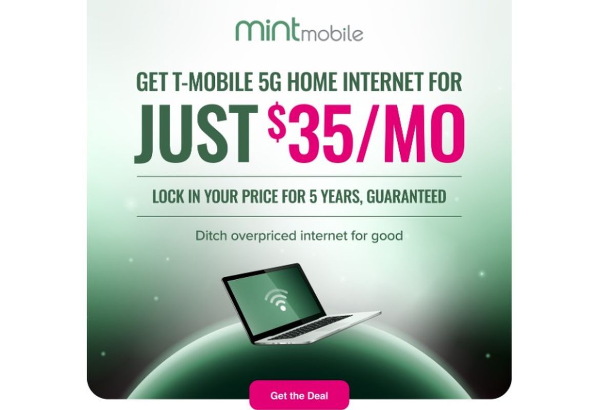 Invites sent to select Mint Mobile users to get T-Mobile Home Internet