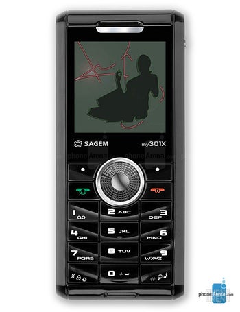 Sagem my301X specs