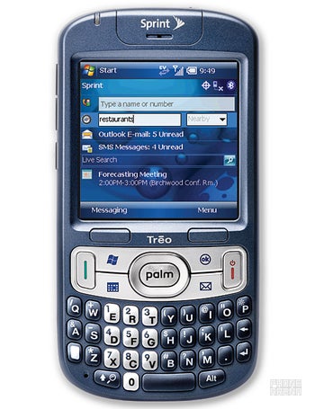 Palm Treo 800w specs