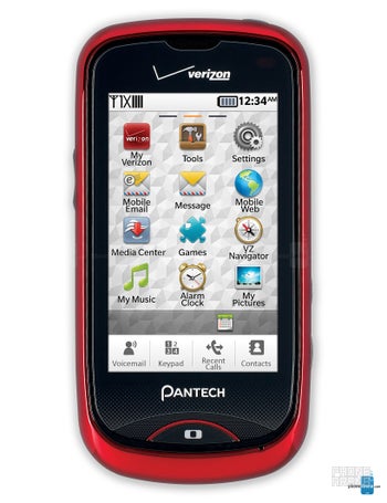 Pantech Hotshot specs
