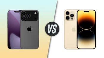 iPhone 17 Pro Max next to iPhone 15 Pro Max