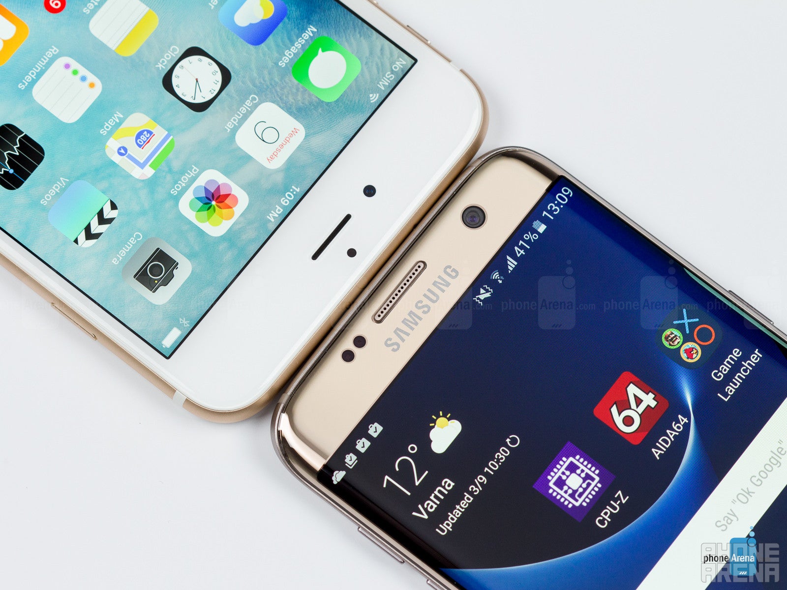 Samsung Galaxy S7 edge vs Apple iPhone 6s Plus