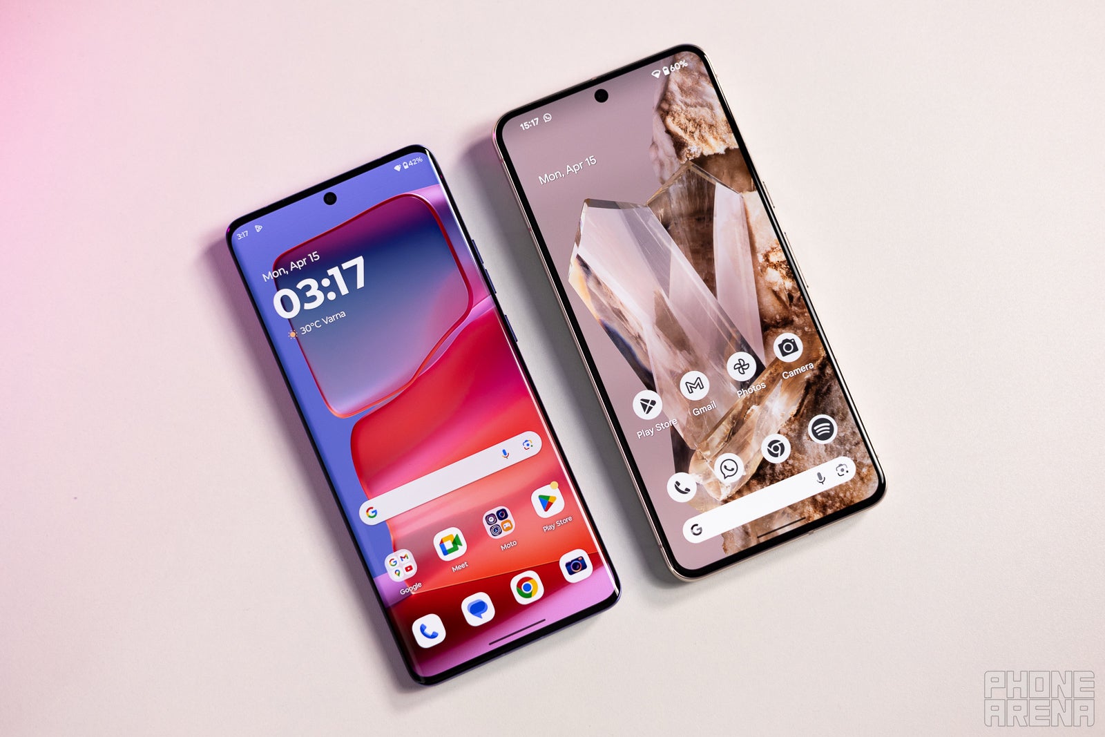 Time to decide (Image credit - PhoneArena) - Motorola Edge 50 Pro vs Google Pixel 8 Pro: Neck and neck