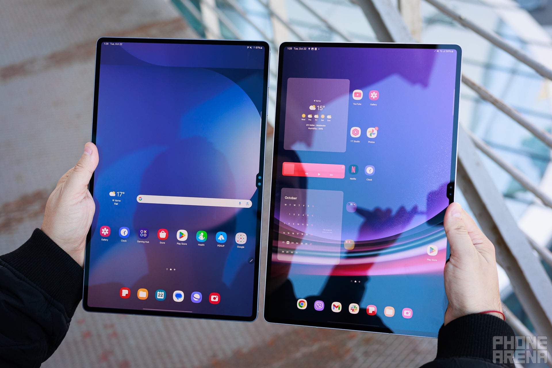 Where's the rest of the laptops? (Image by PhoneArena) - Galaxy Tab S10 Ultra vs Galaxy Tab S9 Ultra: The upgrade you didn't know you didn't need