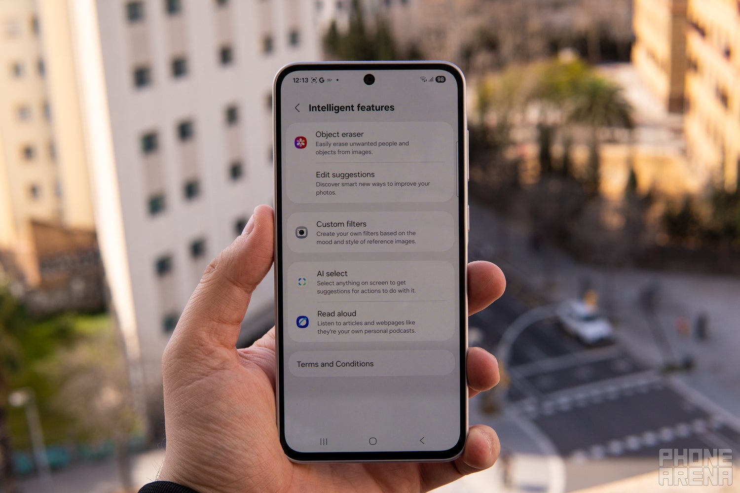 Awesome Intelligence is the value version of Galaxy AI (Image by PhoneArena) - Samsung Galaxy A36 Review: Mid-range goodness, but can it hold off its rivals?