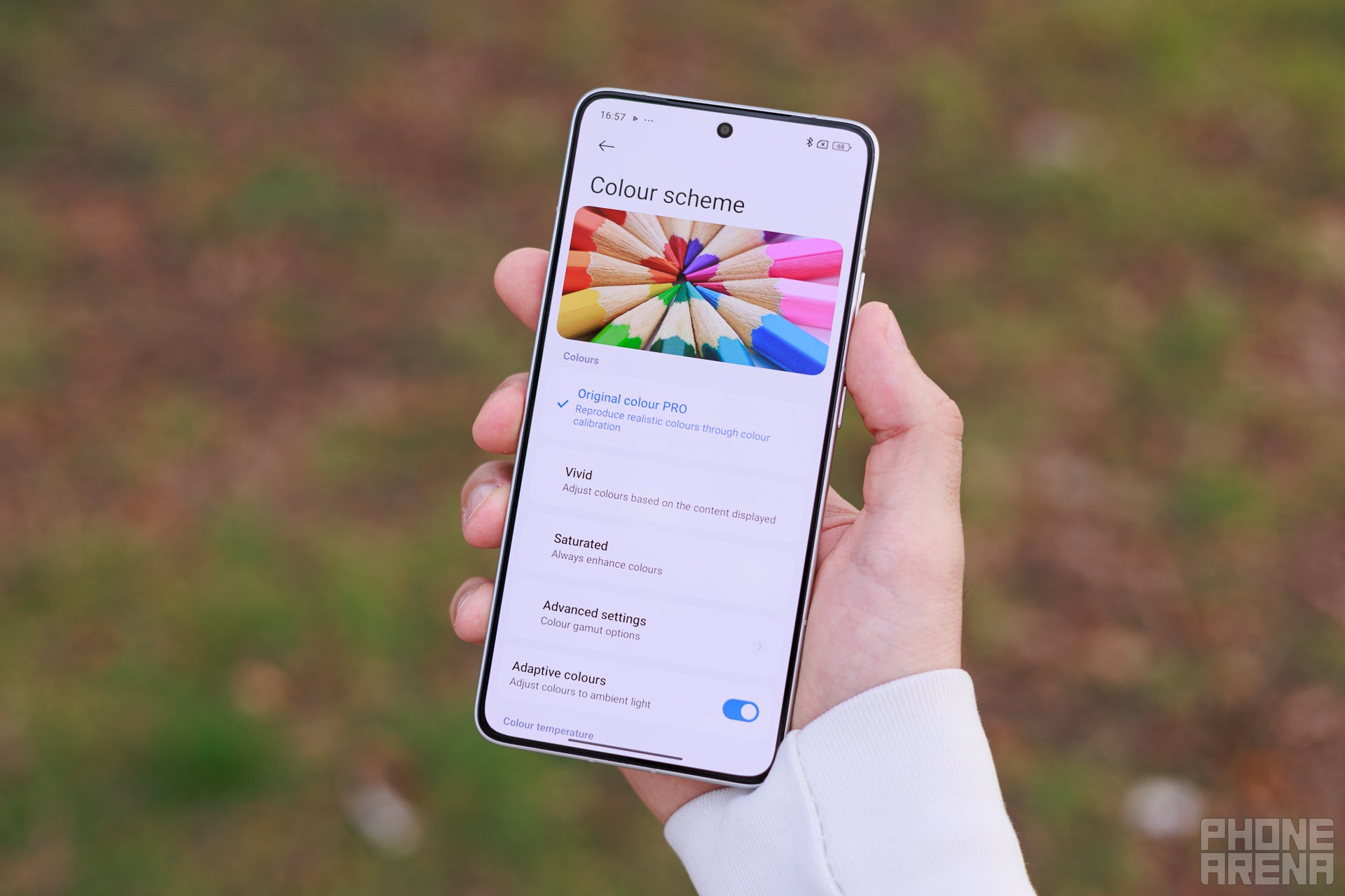 One of the brightest displays in this price range | Image by PhoneArena - Poco F7 Pro Review: The new OnePlus?