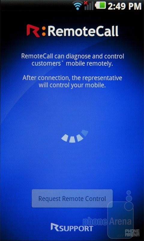 Remote Support - LG Optimus 2X Review